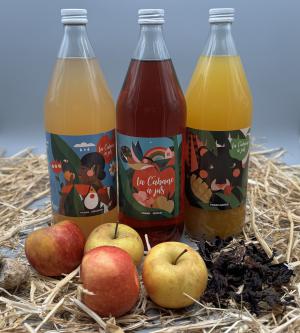 Jus de Pomme et Fruits Exotiques 1L