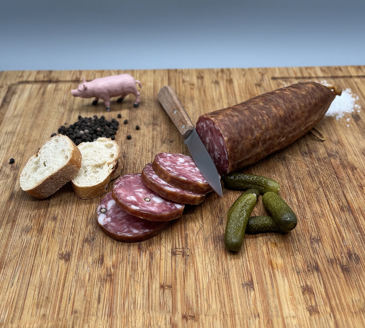 Saucisson fumé